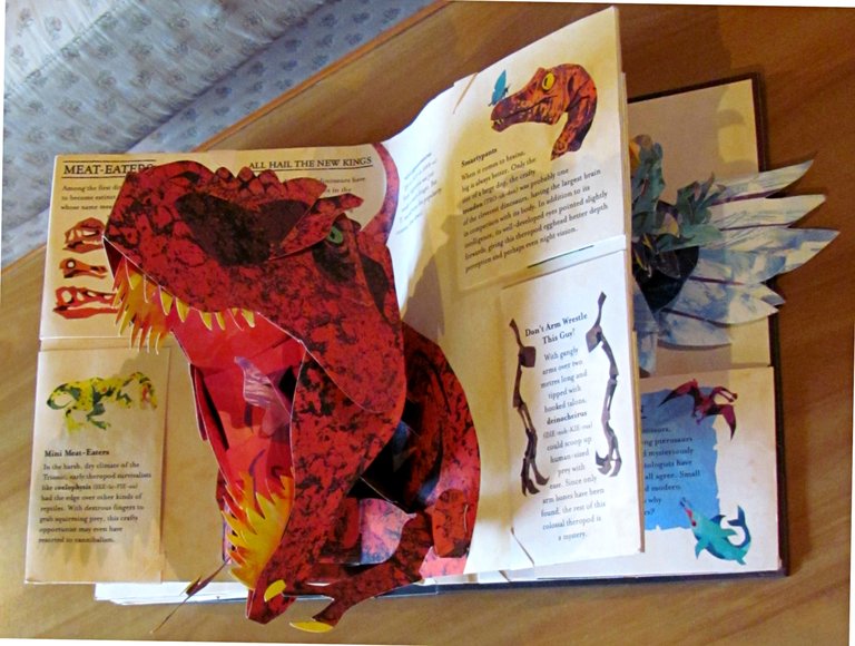 DINOSAURS - Coll. Encyclopedia Prehistorica - POP-UP