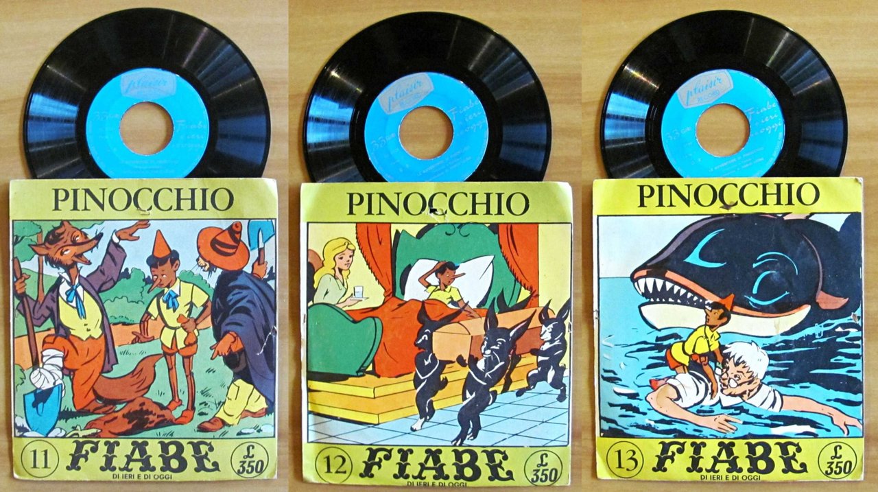 Dischi 33" PINOCCHIO Fiabe di Ieri e di Oggi N.11, … | Immagine principale