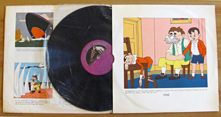 Disco 33" PINOCCHIO - La Voce del Padrone - Musiche …