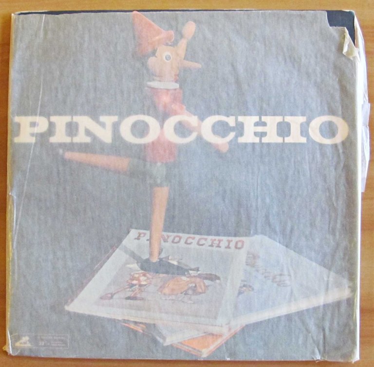 Disco 33" PINOCCHIO - La Voce del Padrone - Musiche …