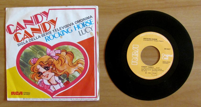 Disco 45 Giri - CANDY CANDY e LUCY - Sigla … | Immagine Gallery 2
