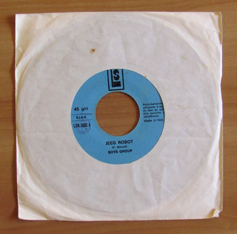 Disco 45 Giri - JEEG ROBOT + La pecora nel … | Immagine Gallery 2