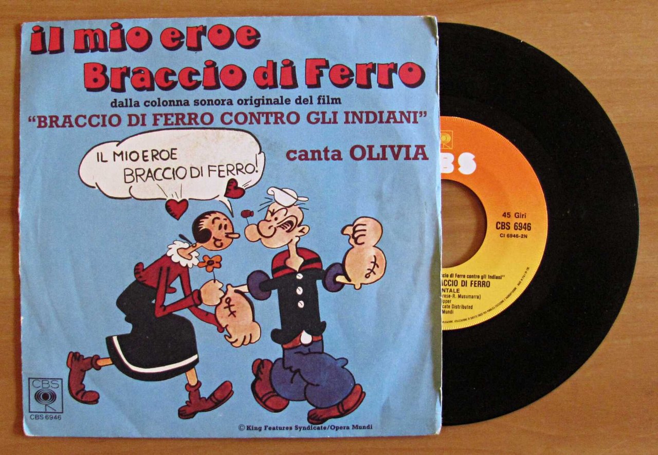Disco 45 Giri - POPEYE - IL MIO EROE BRACCIO … | Immagine principale