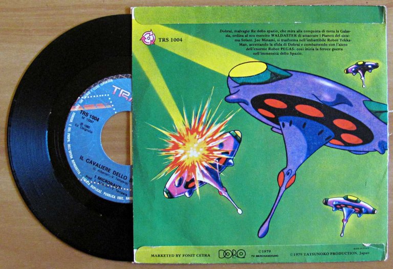 Disco 45 Giri - TEKKAMAN + I MICRONAUTI - Sigla … | Immagine Gallery 2