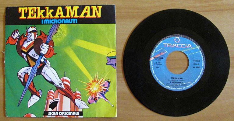 Disco 45 Giri - TEKKAMAN + I MICRONAUTI - Sigla … | Immagine Gallery 3