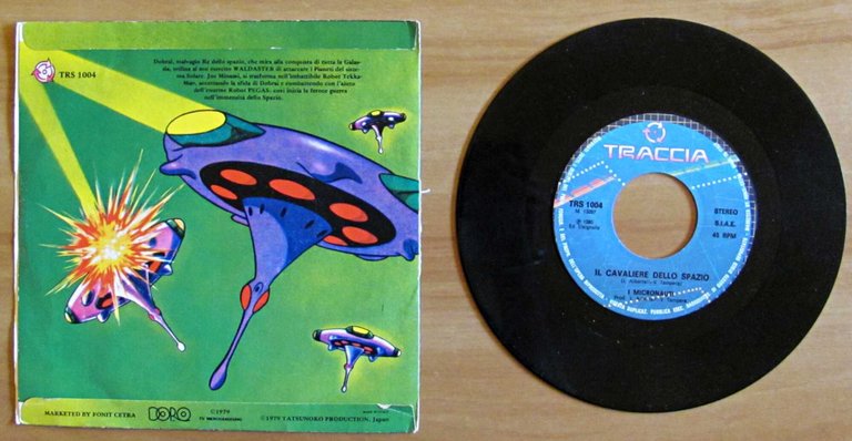 Disco 45 Giri - TEKKAMAN + I MICRONAUTI - Sigla … | Immagine Gallery 4