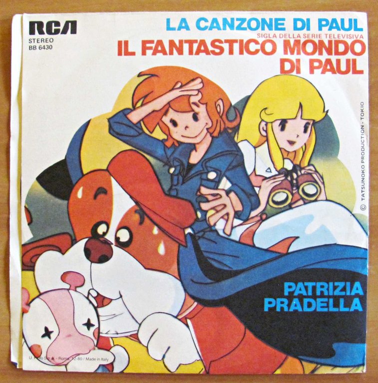 Disco con sigla PINOCCHIO e IL FANTASTICO MONDO DI PAUL, … | Immagine Gallery 3