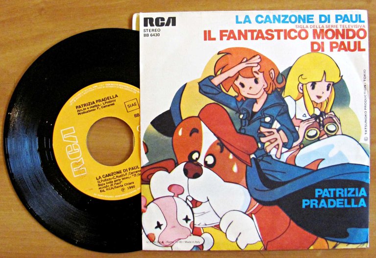 Disco con sigla PINOCCHIO e IL FANTASTICO MONDO DI PAUL, … | Immagine Gallery 5