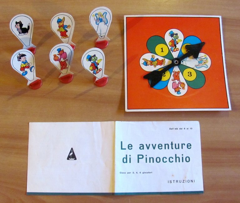 DISNEY - Gioco LE AVVENTURE DI PINOCCHIO in Scatola Originale, …