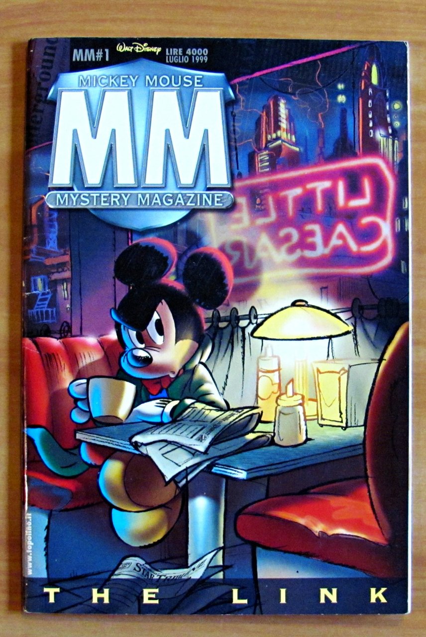 DISNEY - TOPOLINO - MISTERY MAGAZINE: The Link - Luglio …