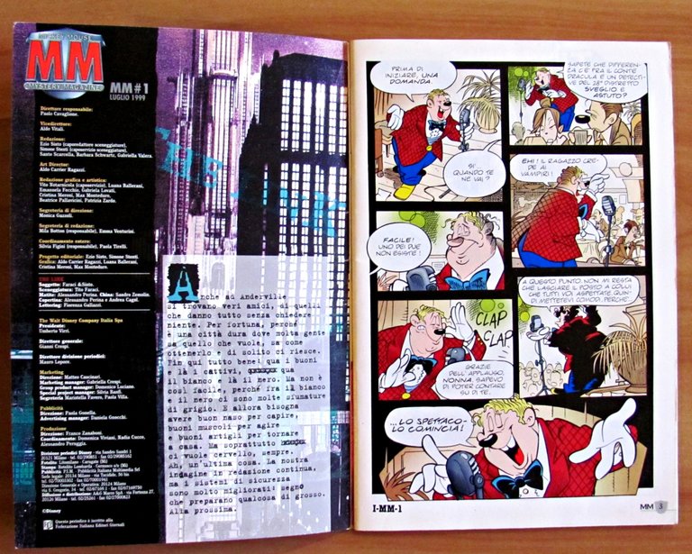 DISNEY - TOPOLINO - MISTERY MAGAZINE: The Link - Luglio …