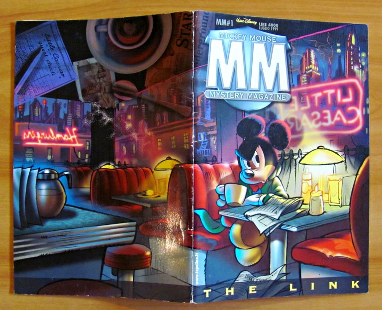 DISNEY - TOPOLINO - MISTERY MAGAZINE: The Link - Luglio …