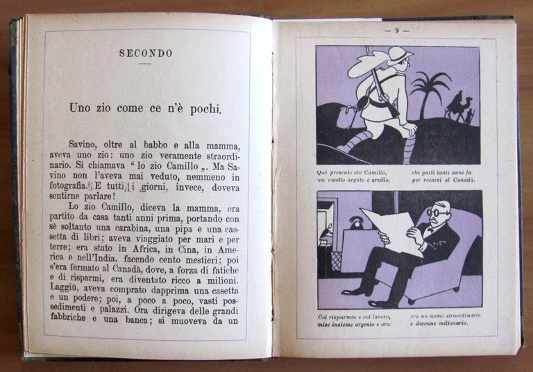 DIVENTAR RICCO... Libro porta-fortuna per i ragazzi, 1935 Illustrato | Immagine Gallery 3