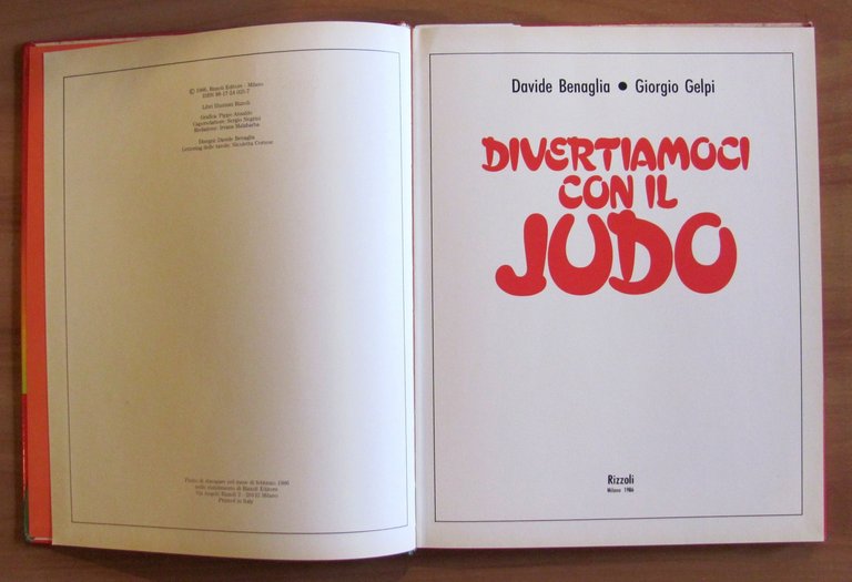 DIVERTIAMOCI CON IL JUDO, I ed. 1986 illustrato | Immagine Gallery 2