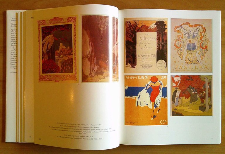 DIZIONARIO DEGLI ILLUSTRATORI SIMBOLISTI E ART NOUVEAU - 2 Volumi …