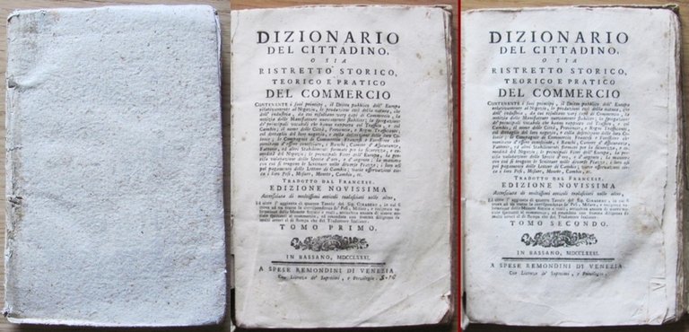 DIZIONARIO DEL CITTADINO o sia Ristretto Storico, Teorico e Pratico … | Immagine Gallery 2