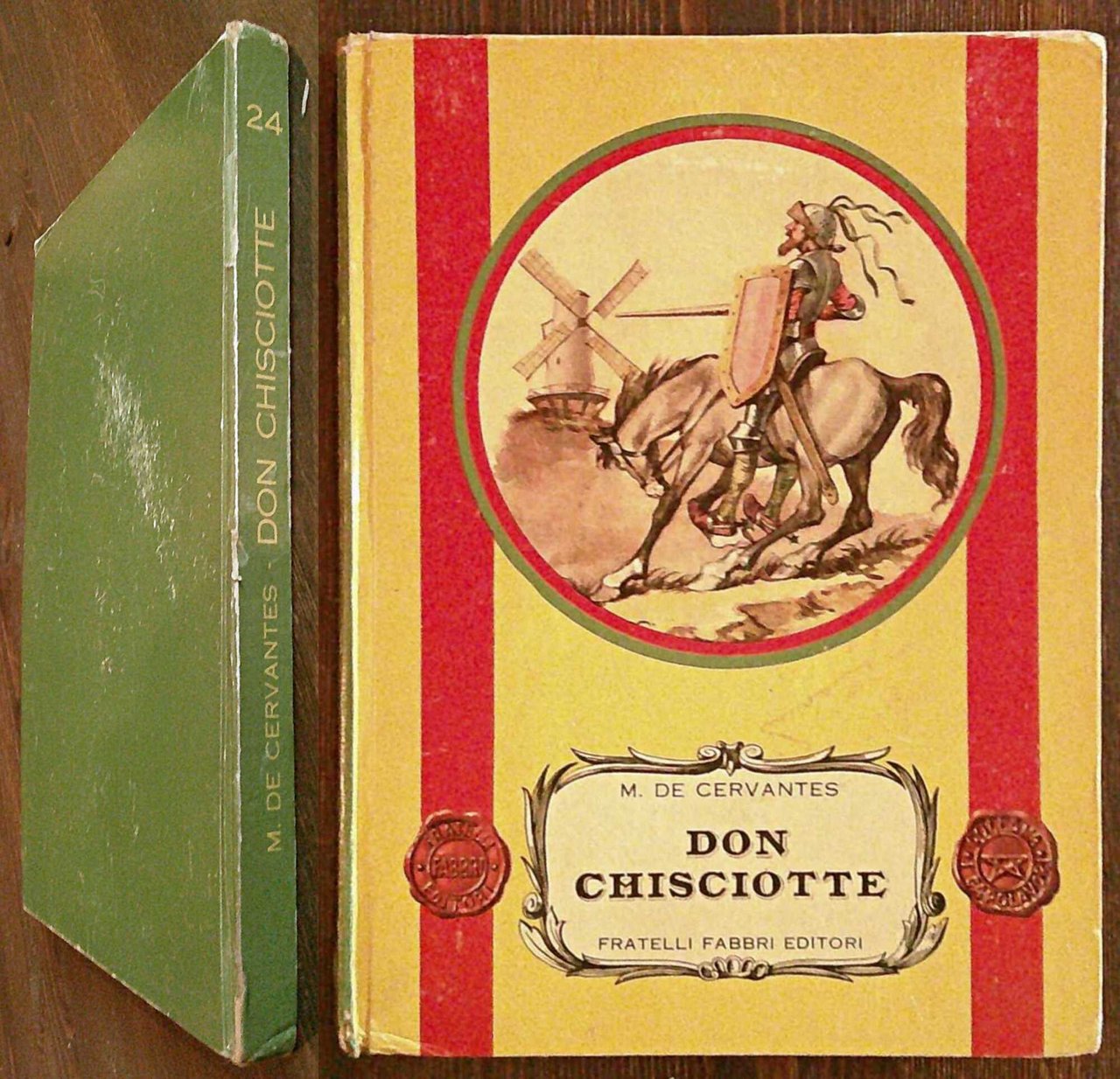 DON CHISCIOTTE - Coll. I Capolavori, 1955 - ill. NARDINI