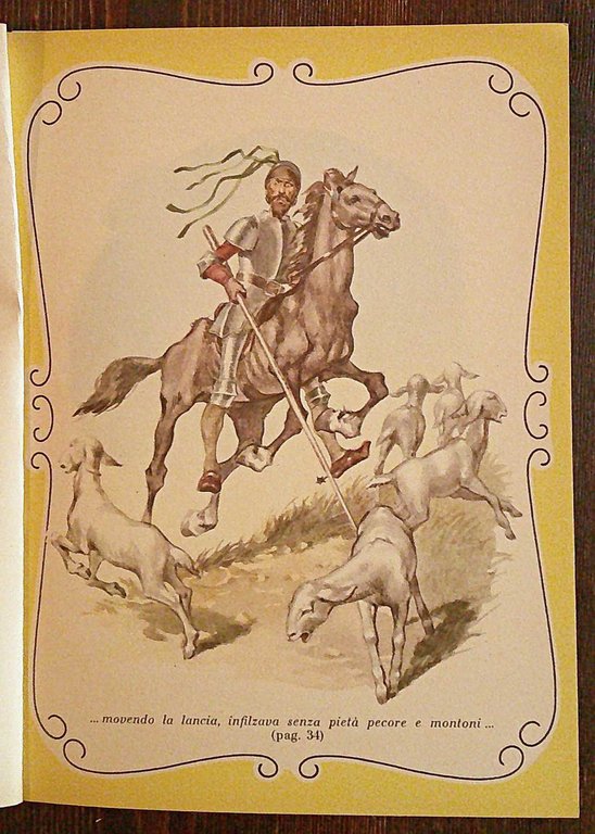 DON CHISCIOTTE - Coll. I Capolavori, 1955 - ill. NARDINI