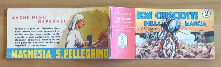 DON CHISCIOTTE DELLA MANCIA - Coll Libri Celebri N.2 MAGNESIA SAN PELLEGRINO