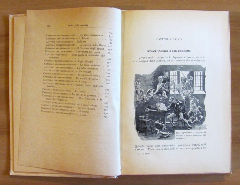 DON CHISCIOTTE DELLA MANCIA, 1922 con Tavole