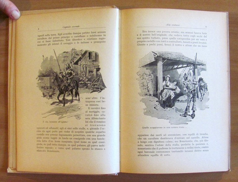 DON CHISCIOTTE DELLA MANCIA, 1922 con Tavole