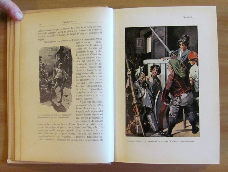 DON CHISCIOTTE DELLA MANCIA, 1922 con Tavole