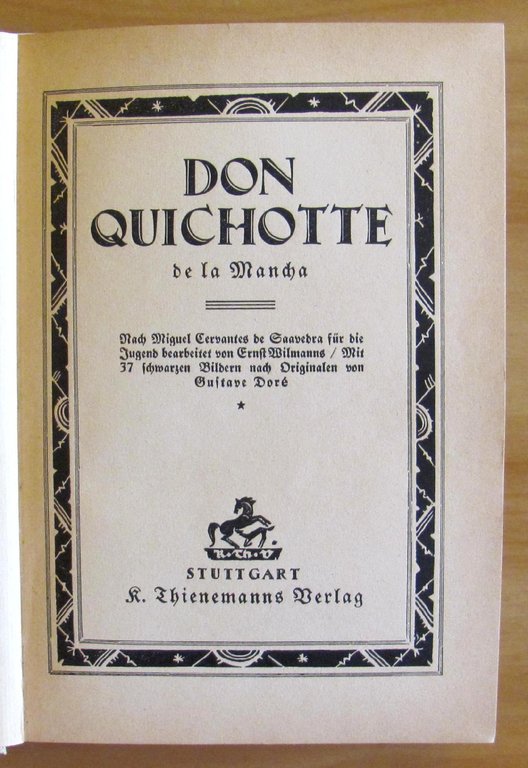 DON QUICHOTTE de la MANCHA - ill. DORE'