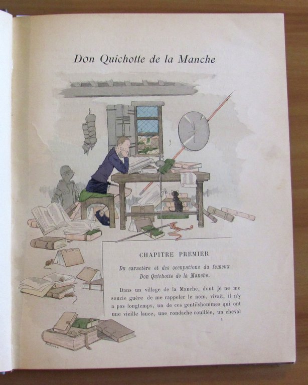 DON QUICHOTTE DE LA MANCHE, 1925 - ill. Henri MORIN