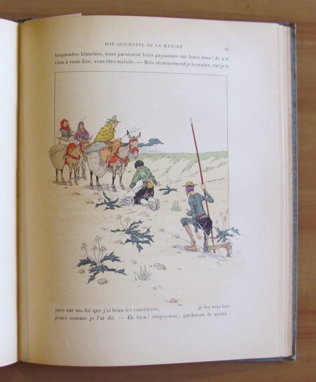 DON QUICHOTTE DE LA MANCHE, 1925 - ill. Henri MORIN
