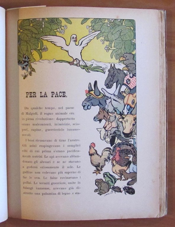 DOV'E' LA GIOIA - Apologhi educativi, I ed. 1905 - …