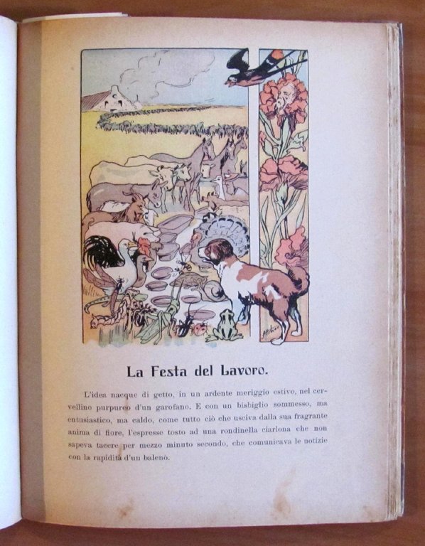 DOV'E' LA GIOIA - Apologhi educativi, I ed. 1905 - …