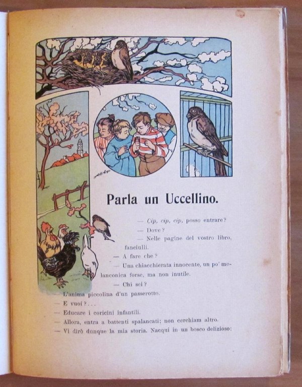 DOV'E' LA GIOIA - Apologhi educativi, I ed. 1905 - …
