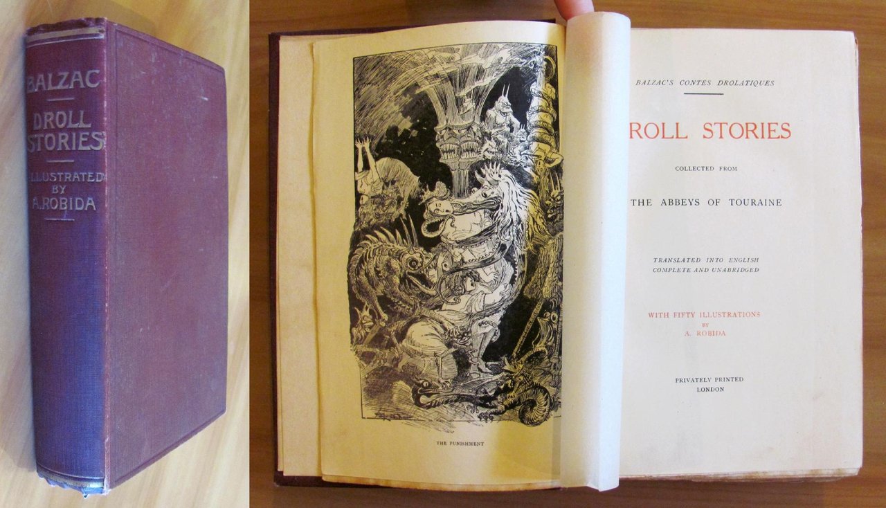 DROLL STORIES - Collected from The Abbeys of Touraine, 1874 …