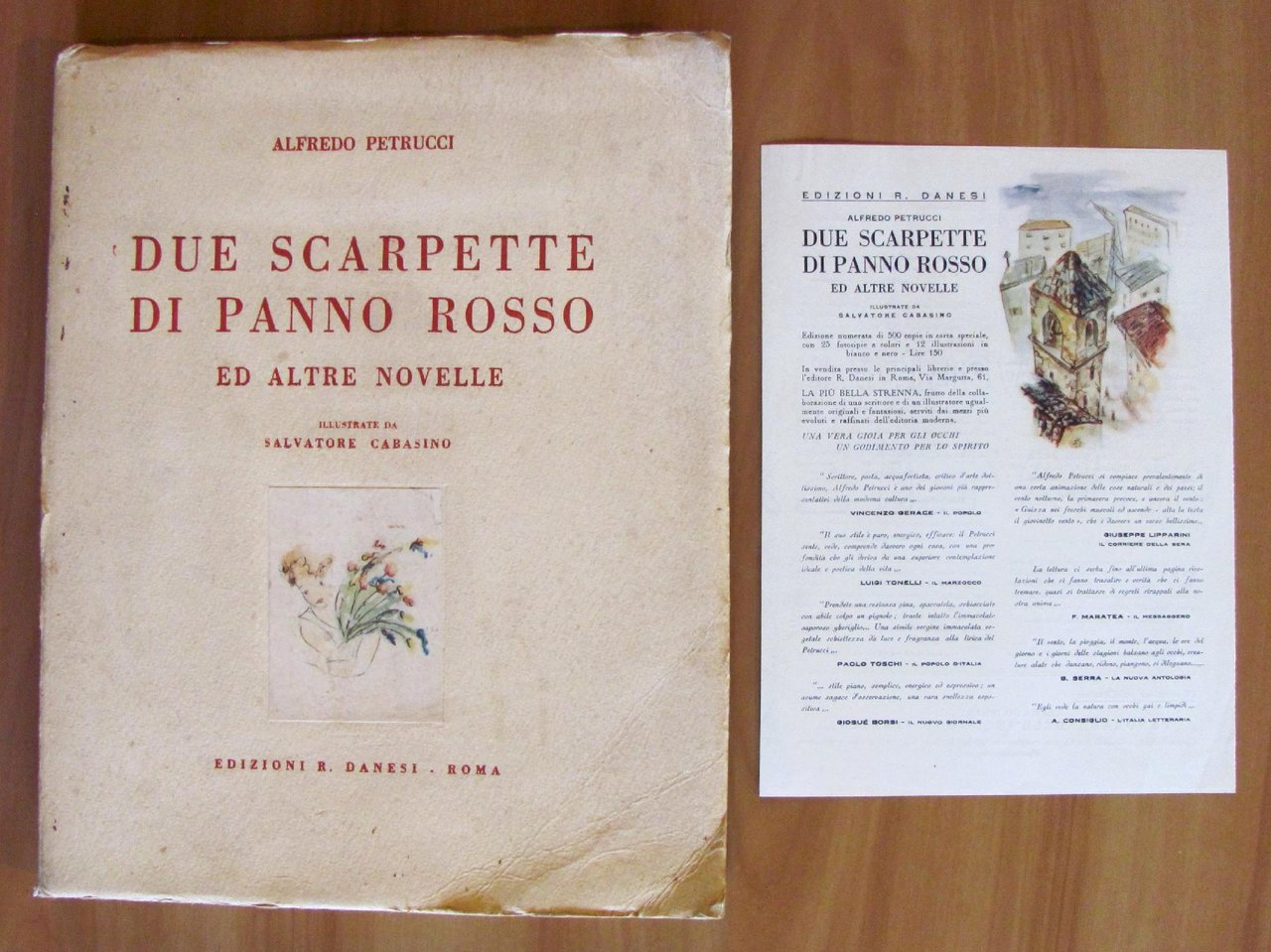 DUE SCARPETTE DI PANNO ROSSO ed altre Novelle