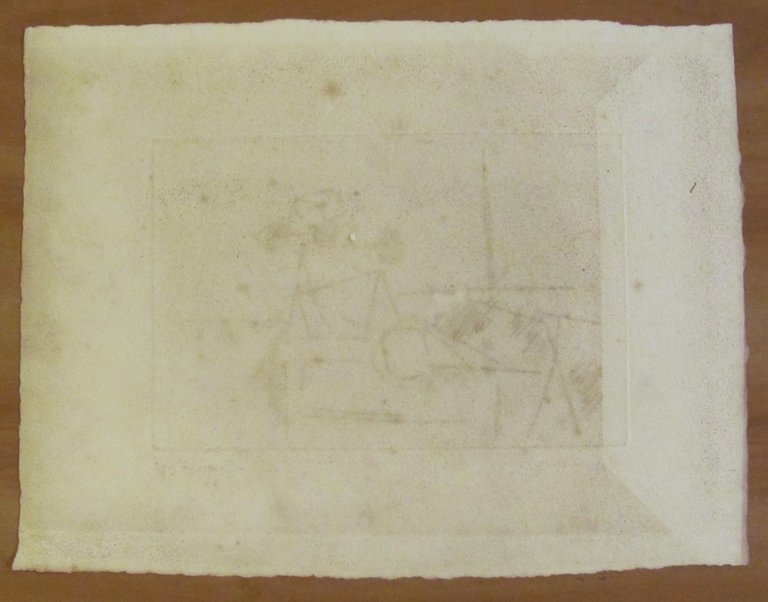 DUILIO BARNABE' con Incisione Originale Numerata e Firmata in Tiratura …