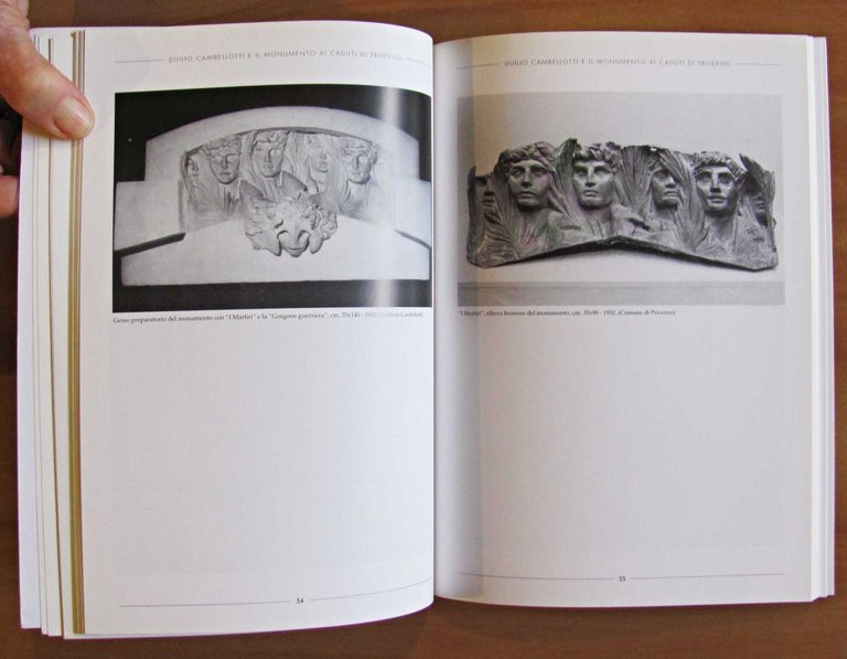 DUILIO CAMBELLOTTI - Il Monumento ai Caduti di Priverno, 1999