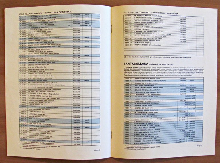 EDITRICE NORD - CATALOGO DEI LIBRI PUBBLICATI E IN PROGRAMMA …