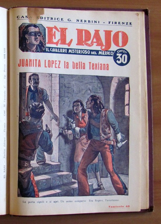 EL RAJO Il Cavaliere Misterioso del Messico - Raccolta Completa …