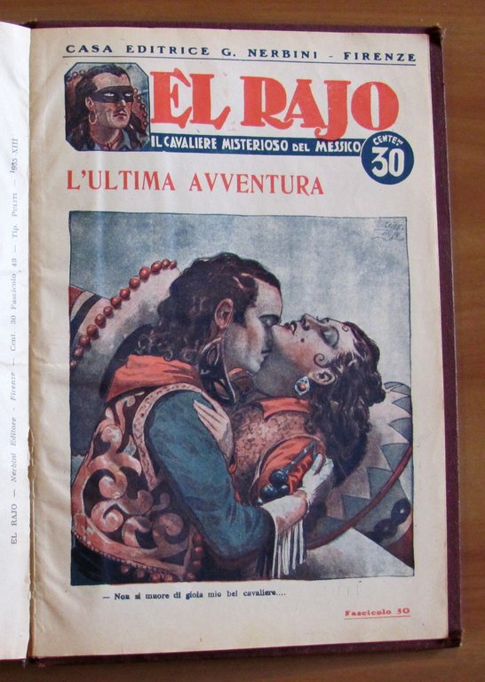 EL RAJO Il Cavaliere Misterioso del Messico - Raccolta Completa …