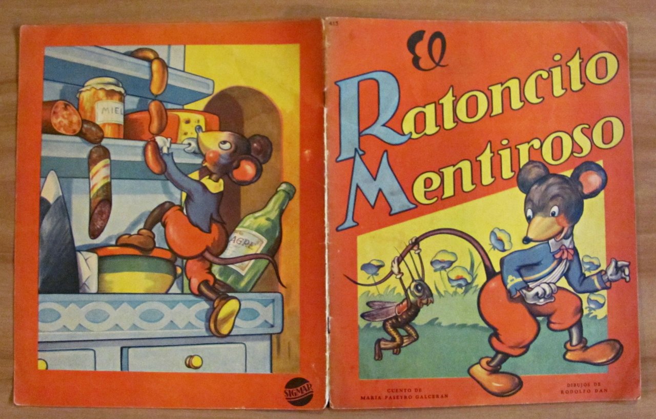 EL RATONCITO MENTIROSO, 1948 - ill. DAN