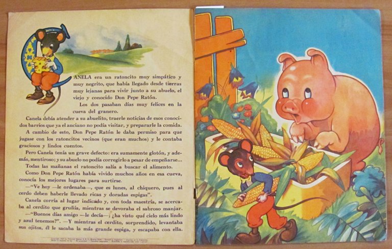 EL RATONCITO MENTIROSO, 1948 - ill. DAN