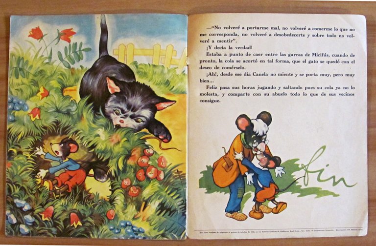 EL RATONCITO MENTIROSO, 1948 - ill. DAN