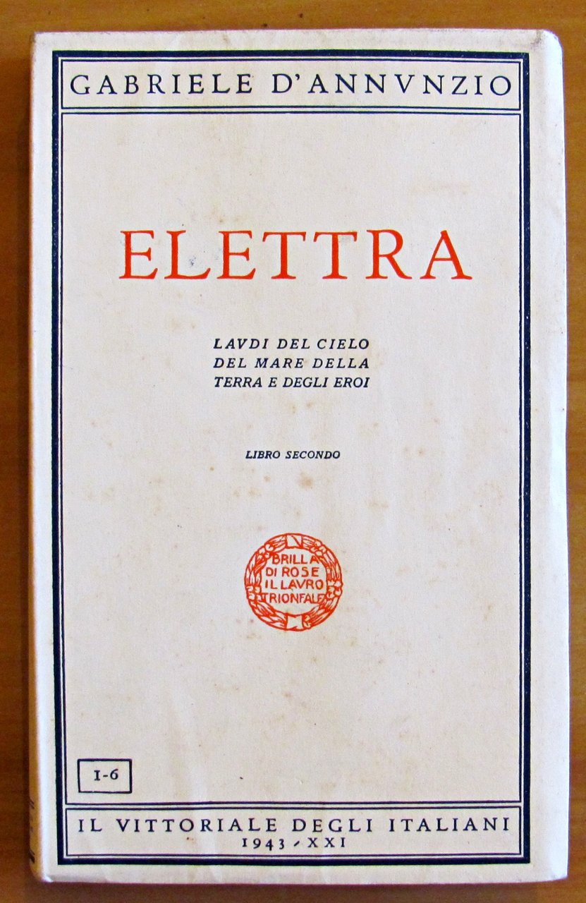 ELETTRA - Laudi del cielo del mare della terra degli …