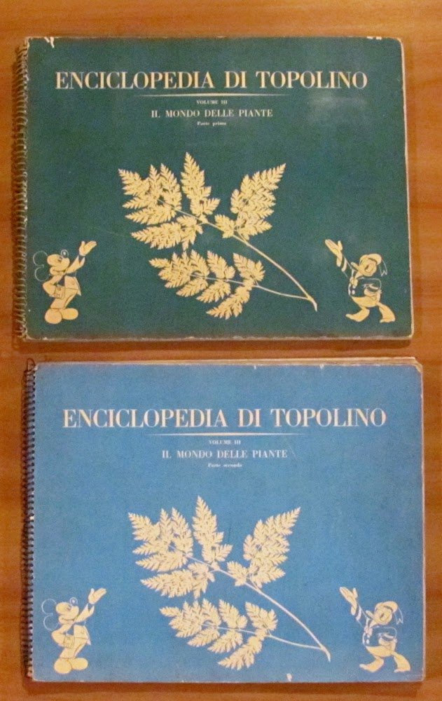 ENCICLOPEDIA DI TOPOLINO - Volume III Parte Prima e Parte …