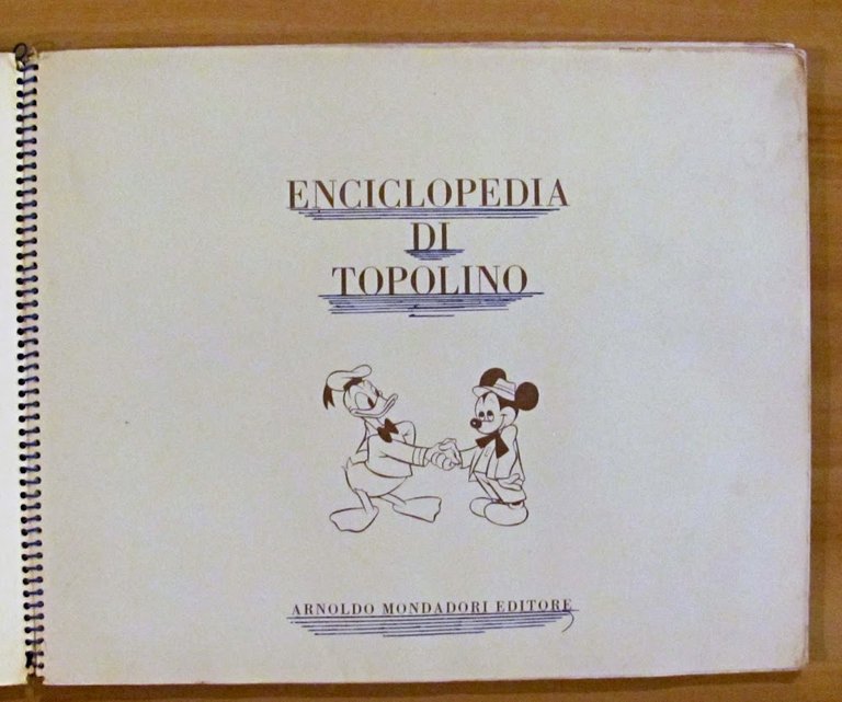 ENCICLOPEDIA DI TOPOLINO - Volume III Parte Prima e Parte …