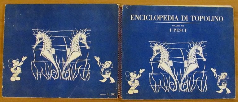 ENCICLOPEDIA DI TOPOLINO - Volume VII, I PESCI - Album …