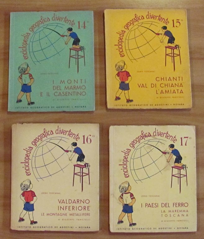 ENCICLOPEDIA GEOGRAFICA DIVERTENTE - Volumi dal 2 al 17