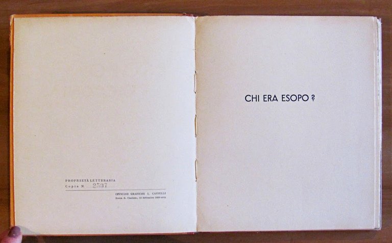 ESOPO RACCONTA