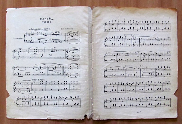ESPANA VALS - POUR PIANO