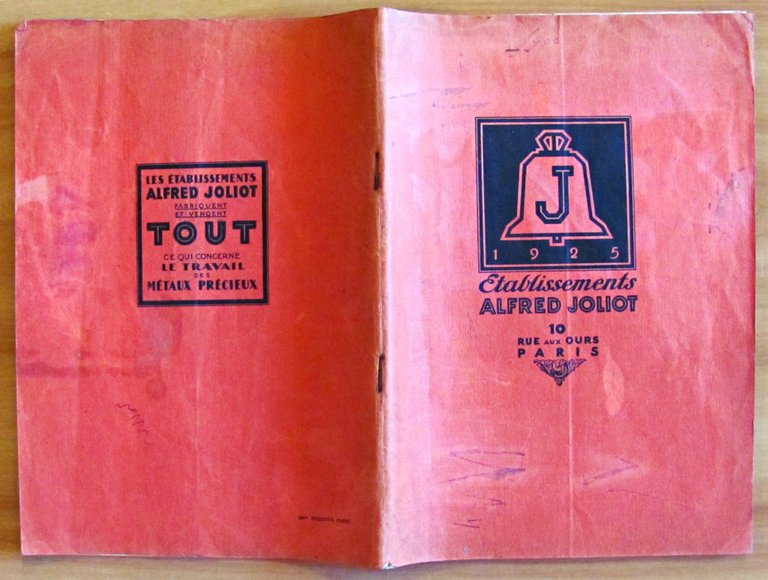 ETABLISSEMENTS ALFRED JOLIOT - OUTILLAGE, PETITES MACHINES, OUTILS